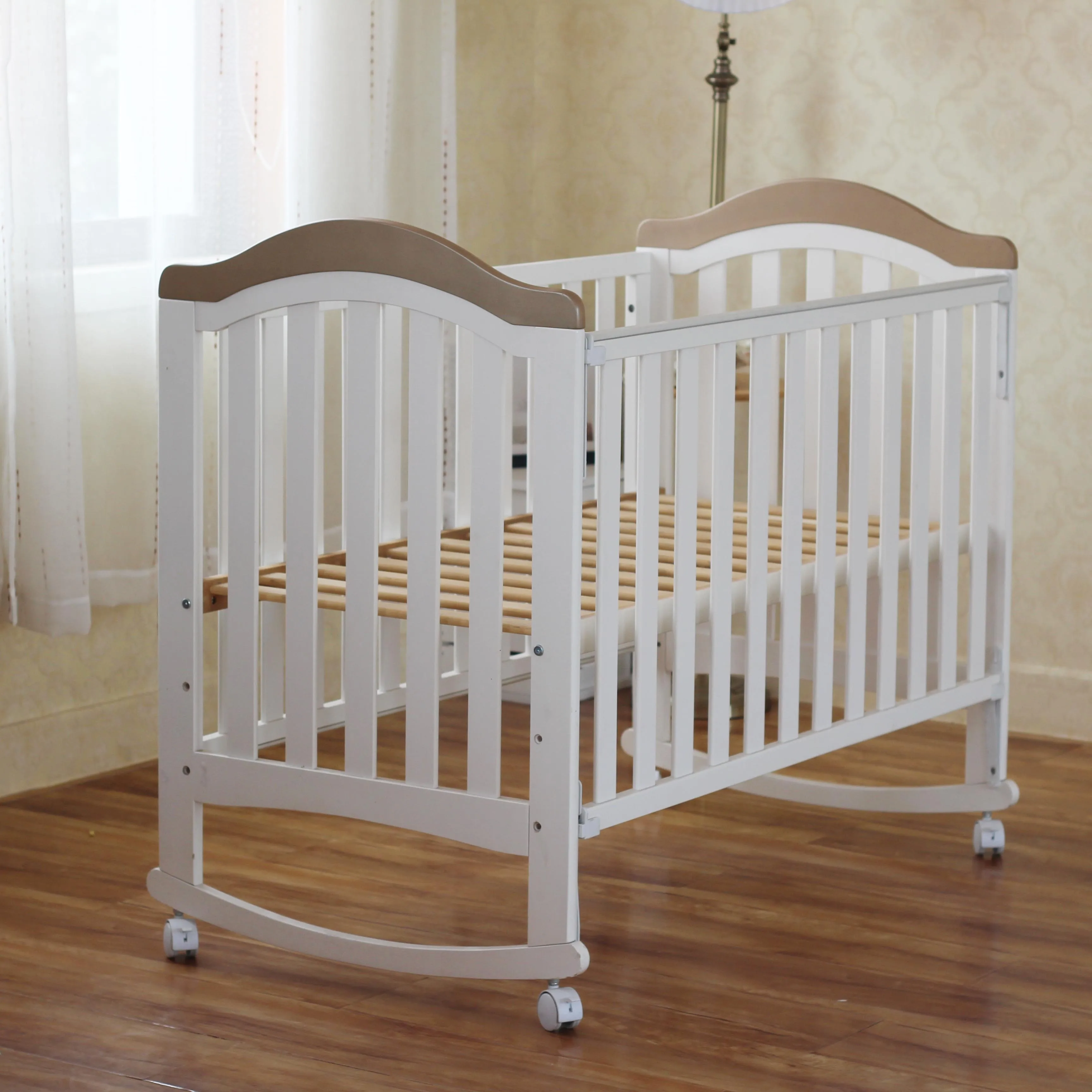 
wooden furniture school nursery baby cot crib 