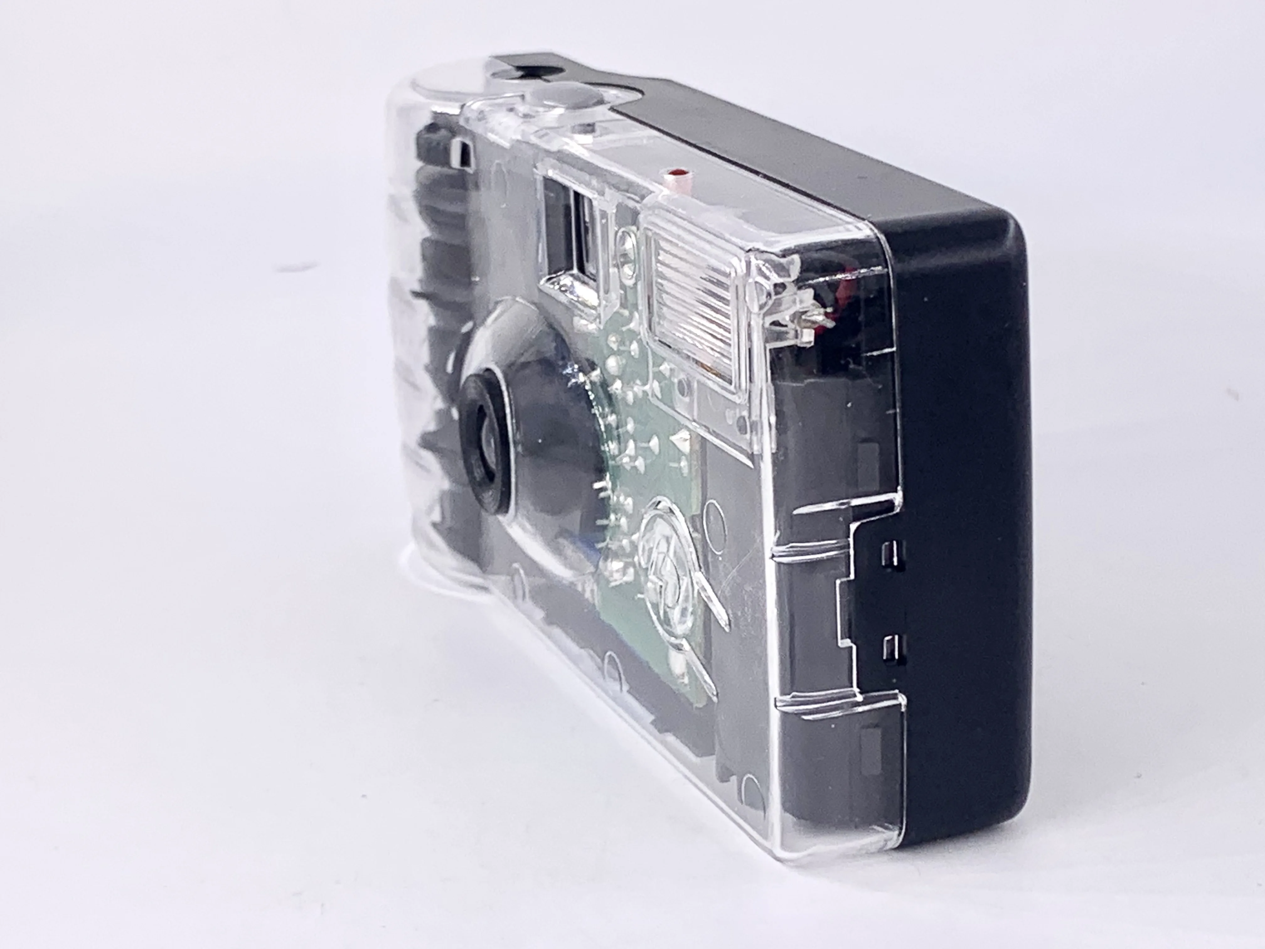 Transparent Clear Plastic Cover Disposable Film Camera with Flash 35mm Film Kodak Color ISO200/ISO400