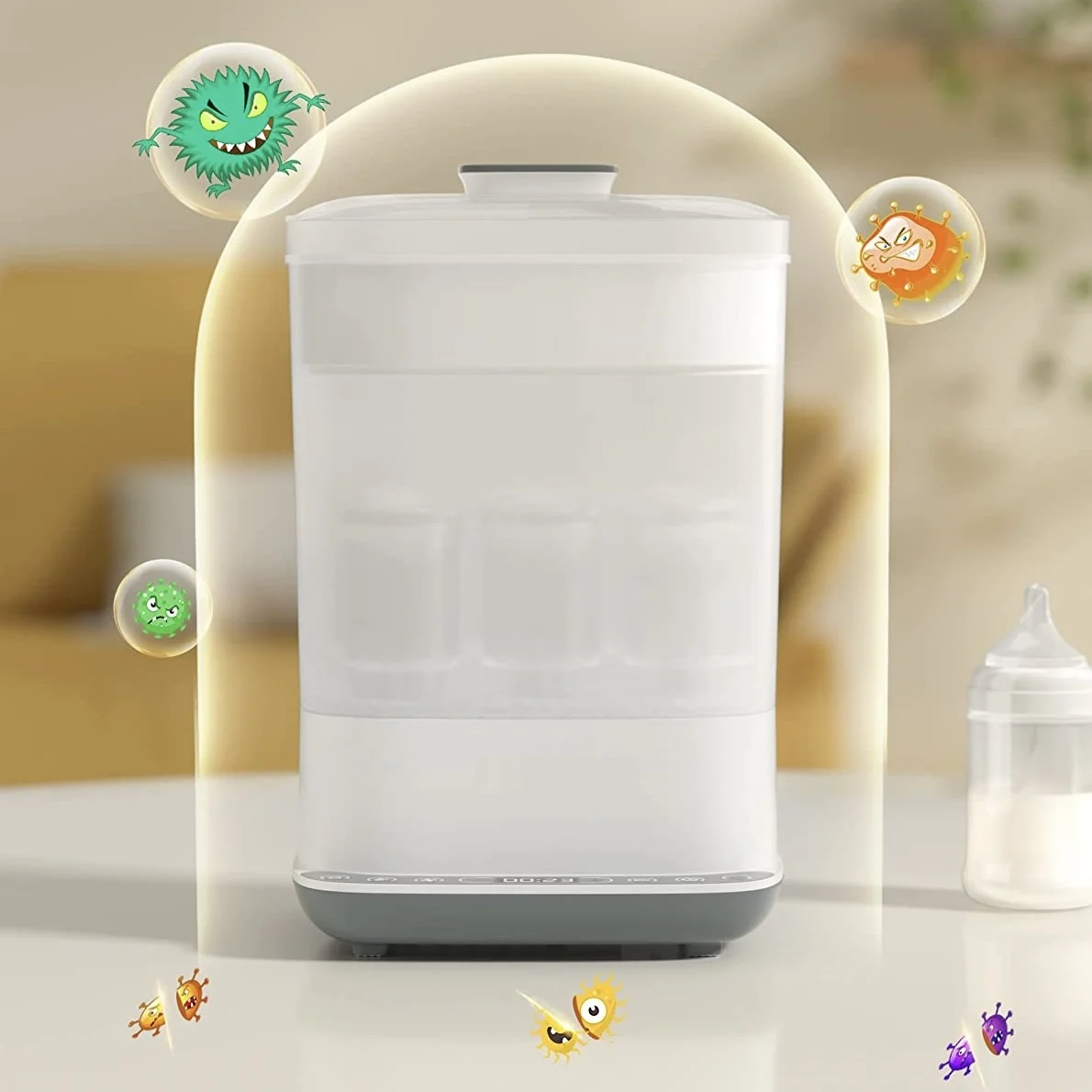 High Quality Factory Price drying steam electric pet bottle baby milk bottle sterilizers