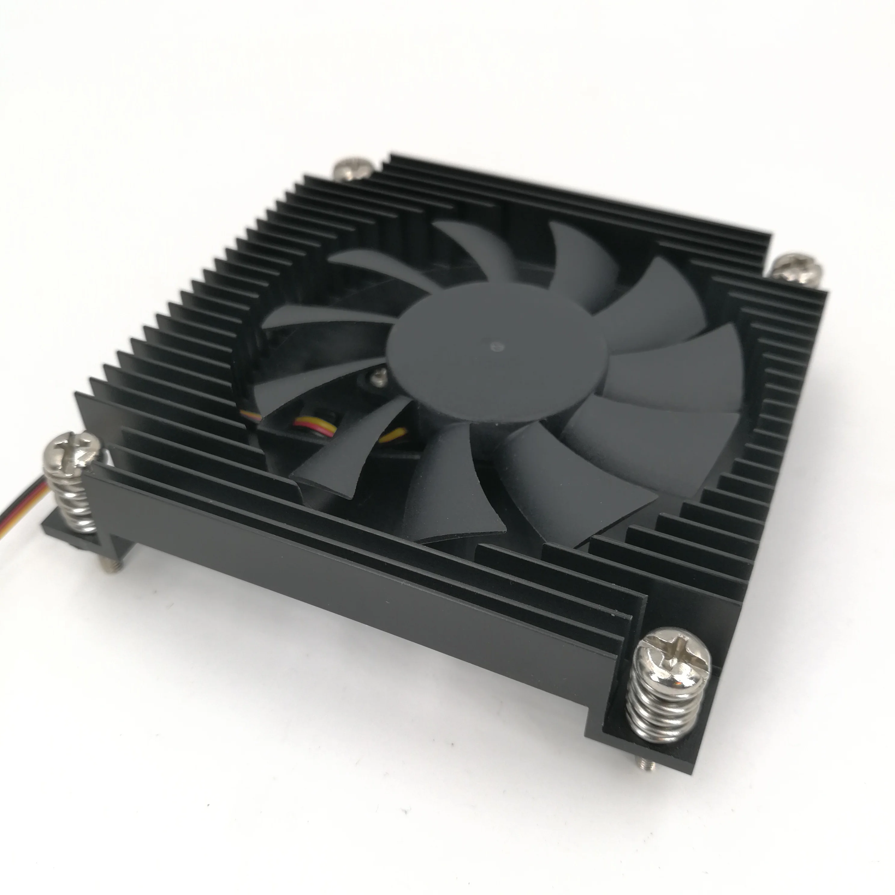 low profile cpu cooler for intel 4Pin computer  aluminum   cpu radiator 1U cooler fan