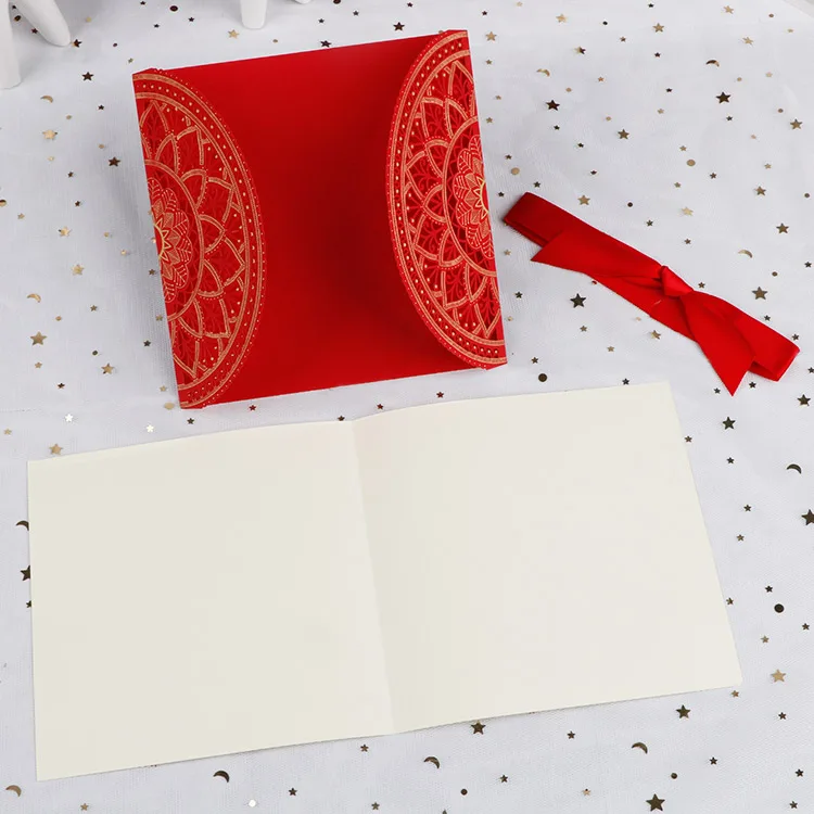 Деревенский стиль набор лазерной резки помолвка Свадебная вечеринка Свадебная пригласительная открытка