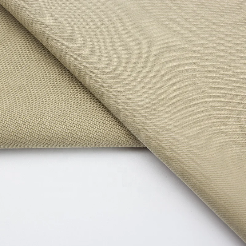 Best sellers woven twill wholesale blend organic cotton tencel lyocell fabric for clothing