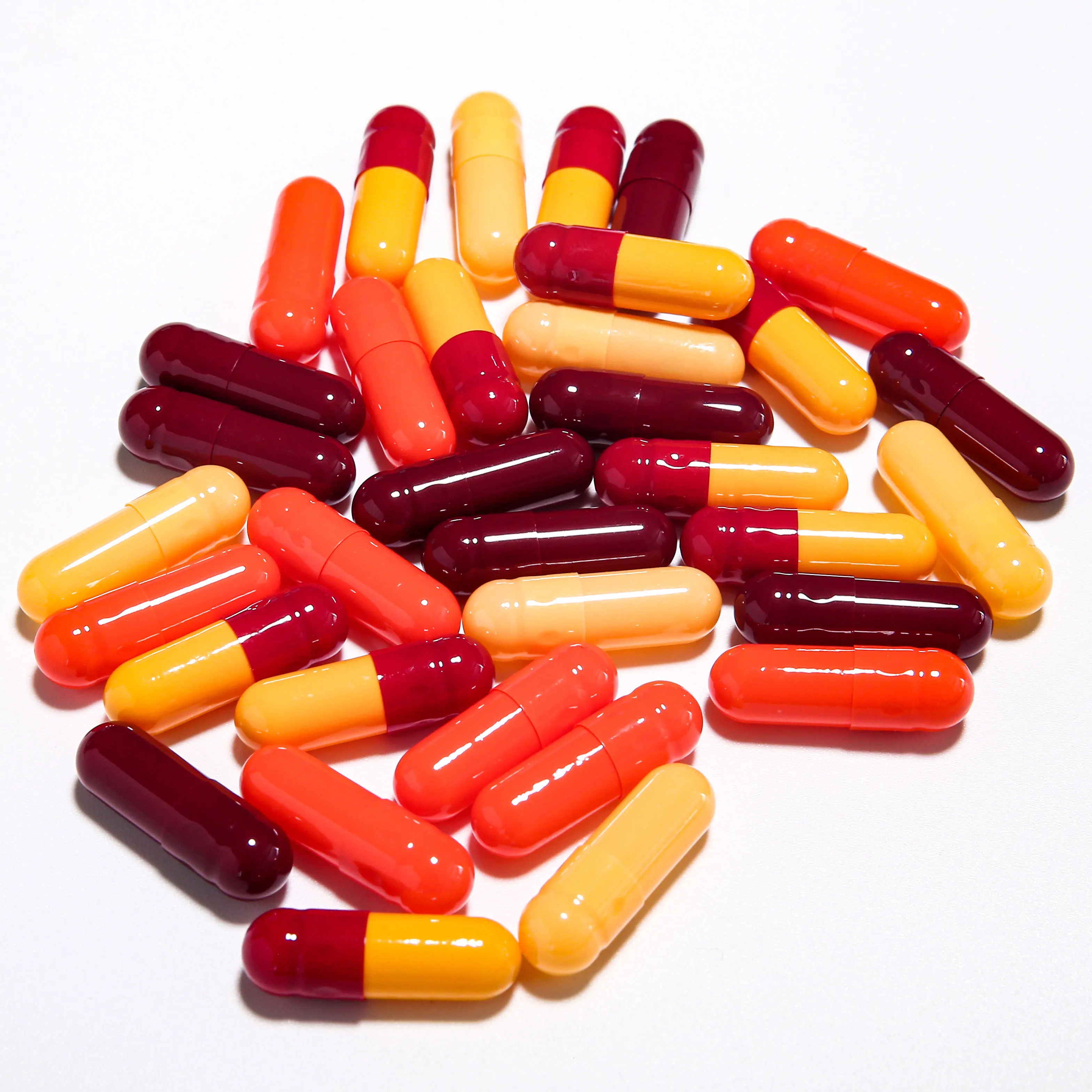 Enteric Coating 00# 0# 1# 2# Acidproof Vegetable Separated Hpmc Empty Veggie Capsule