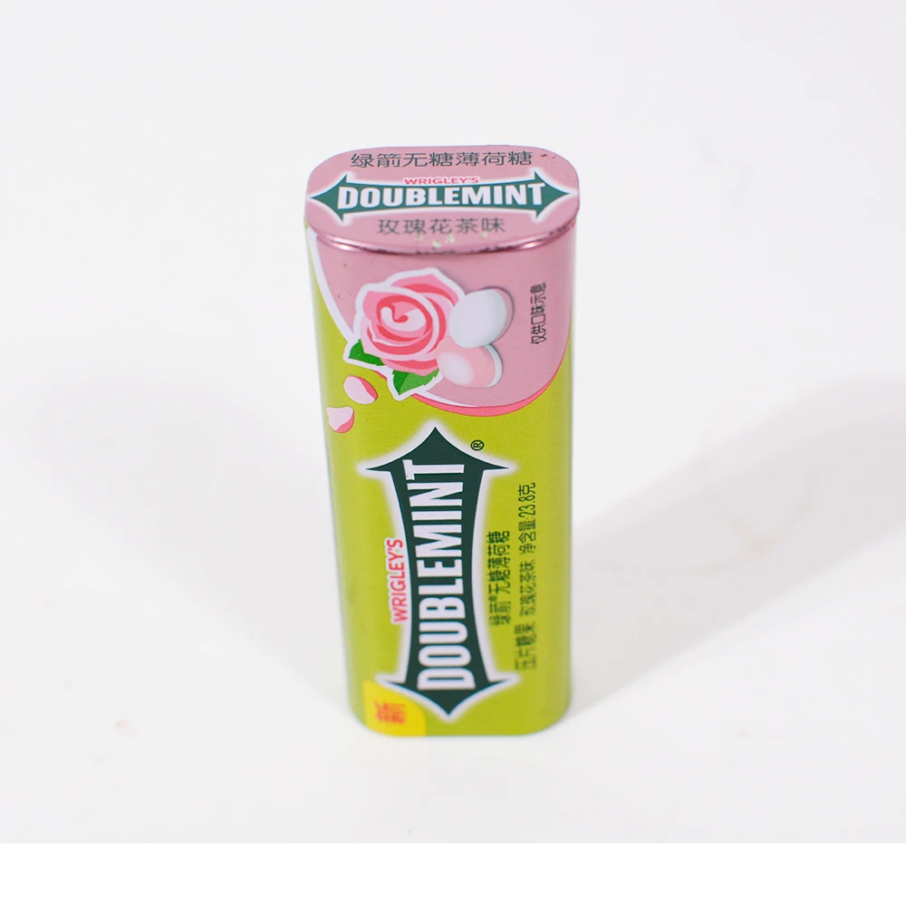 Custom Food Grade With Hinge Metal Chewing Gum Tin Box Empty Candy Mints Packaging Storage Cans Airtight Portable Mint Tin Boxes