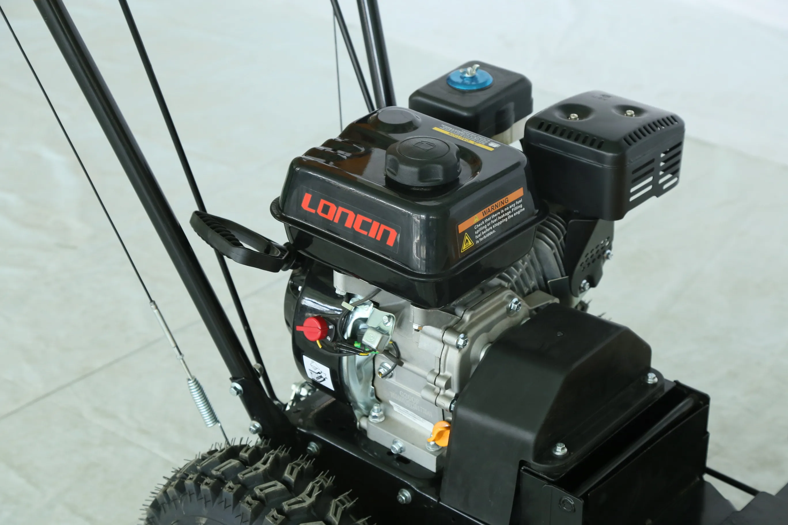 High Quality Low Price 15Hp  Walking behind concrete floor/street sweeper  for construction