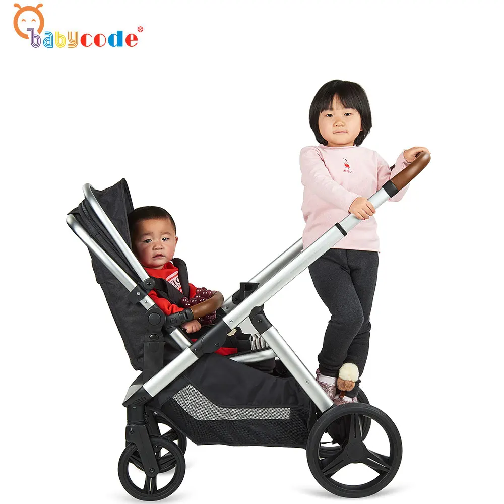 
EN1888 reversible seat 0-36 Months baby car stroller with buggy board 