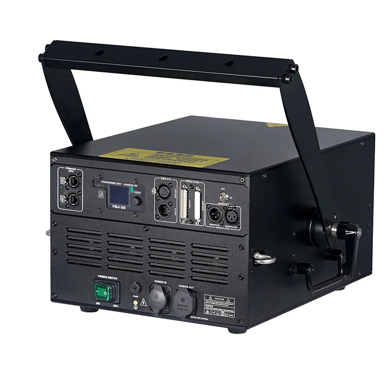 AOPU 20w 30w 3D Laser Animation Full Color Stage Light With 140 Pattern Effect Suitable For Concert Stadium Advertising