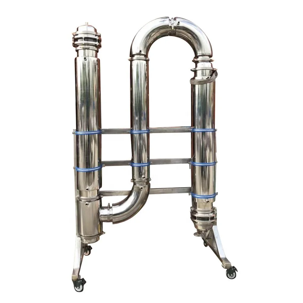 West Tune 8 inches 200L/h Ethanol Recovery FFE Falling Film Evaporator for CBD Extraction