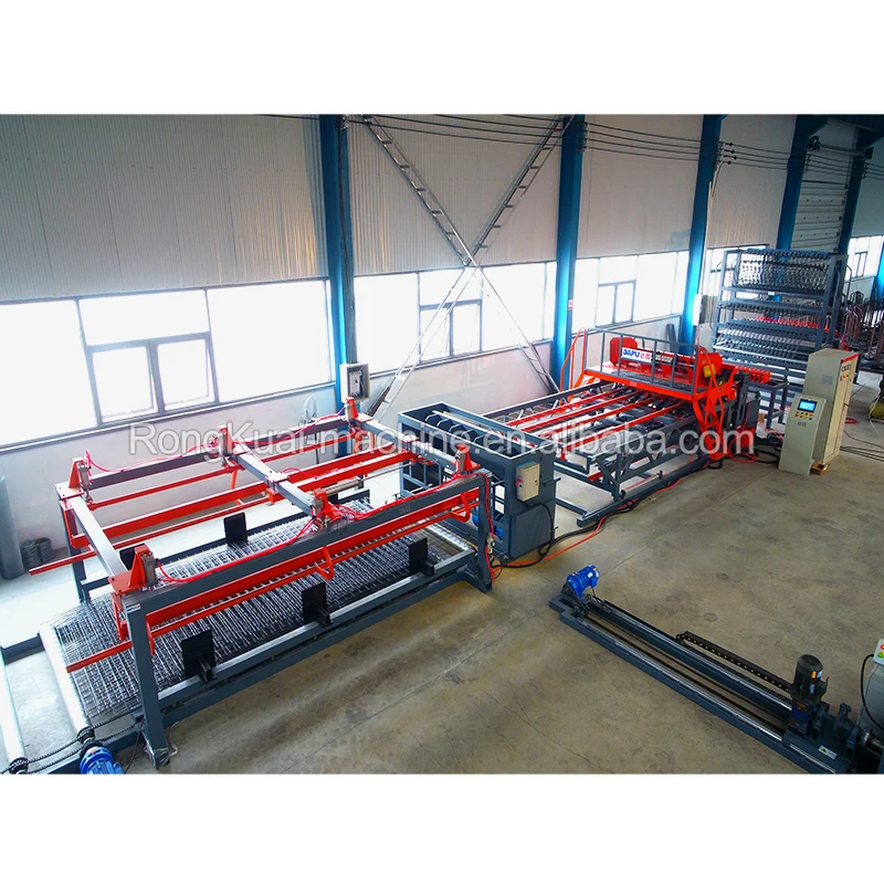 Guarding anti climb 358 fence mesh welding machine 3d metal mesh production line