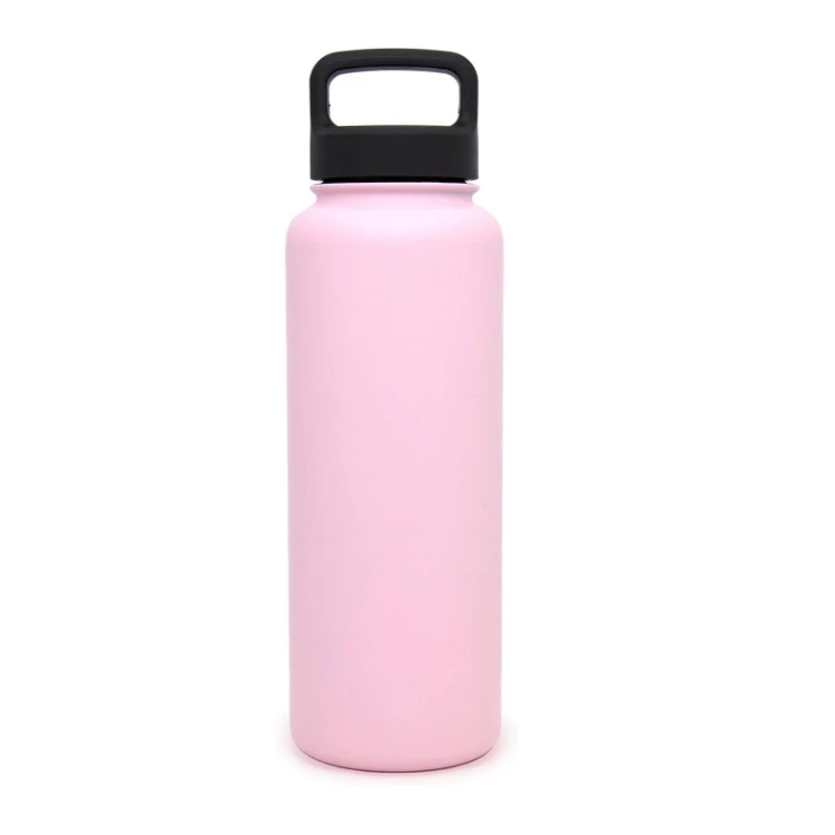 
Customized Private Label Double Wall Stainless Steel Hydro Insulated Flask Wide Mouth Sports Water Bottle 