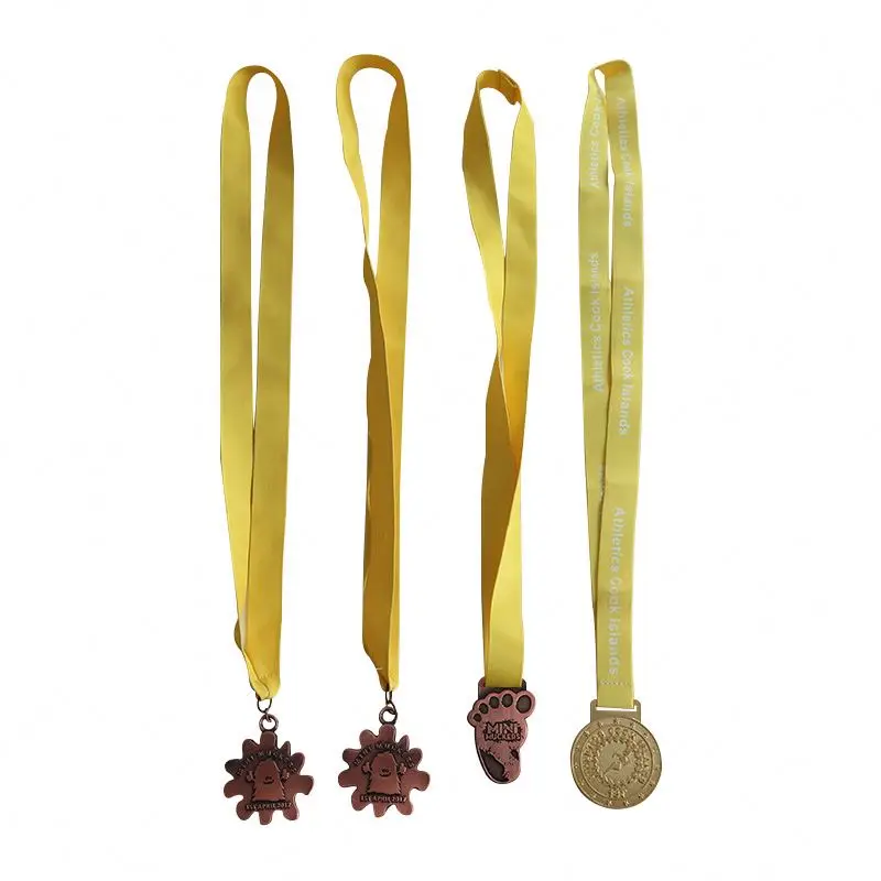 One-Stop Shopping  Custom Shape Souvenir Medal Order Blank Medals And Ribbons