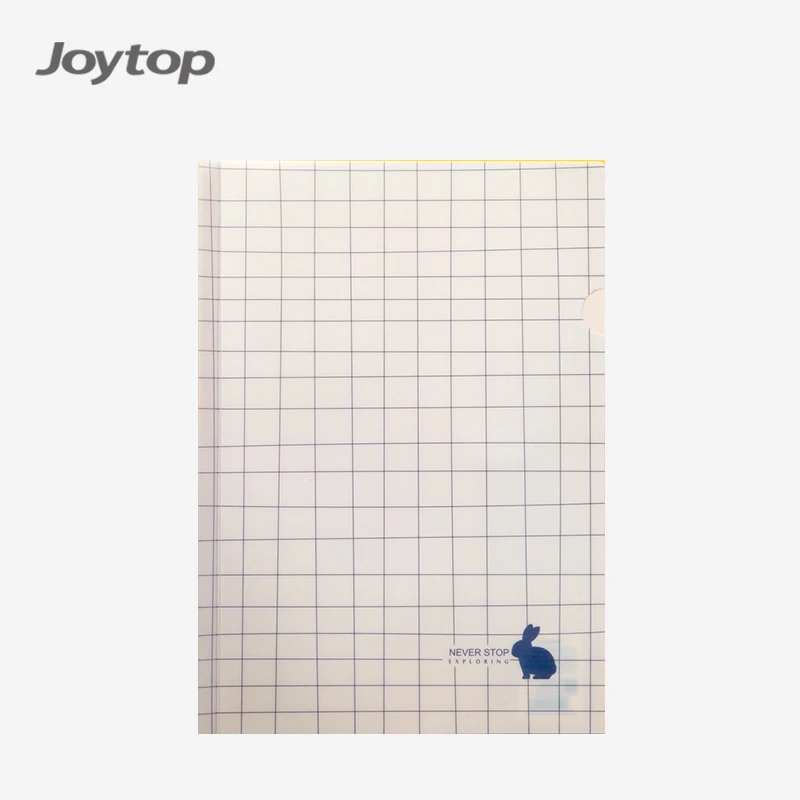 Joytop 9056 Custom Office Geometric Supplies Stripe Design A4 Sliding Bar Plastic Pp Report File