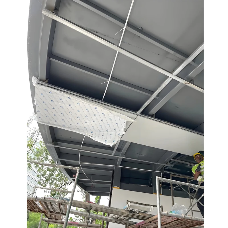 4mm Aluminum composite panel sheet ACP ,ACM construction of curtain wall for steel structure