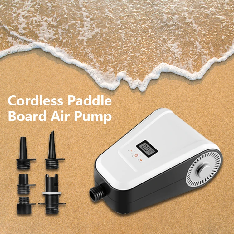 Inflatable 12V Electric High Pressure SUP Kayak Boat SUP Pump 20PSI paddle board car lighter and battery power