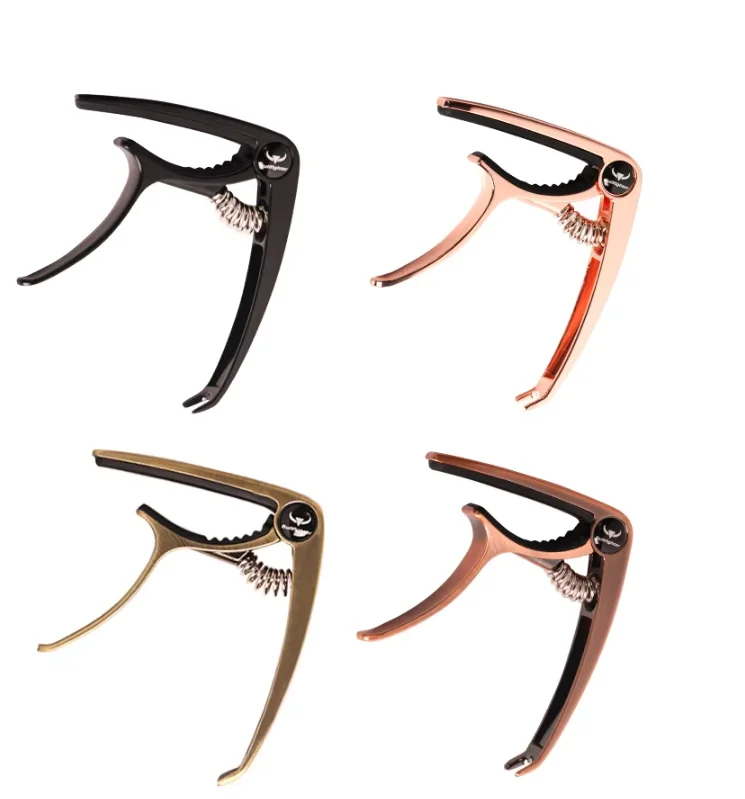 Bullfighter DA-05 Wholesale High Quality Metal Color Electric Acoustic Guitar Capo Ukulele Capo for String Instrument