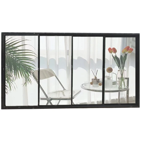 Anti-hurricane big sliding door aluminum  stacking door with triple argon gas  glass