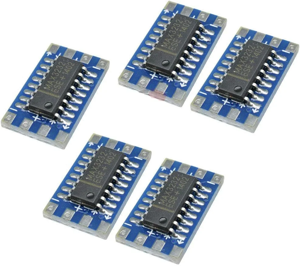 Aismartlink  Mini RS232 to TTL MAX3232 Converter Adaptor Module Board Serial Port Transfer Board 3-5V