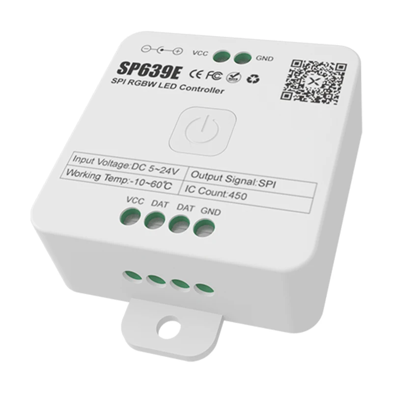 SP639E SPI RGBW светодиодный контроллер 4-канальный Phantom музыкальный