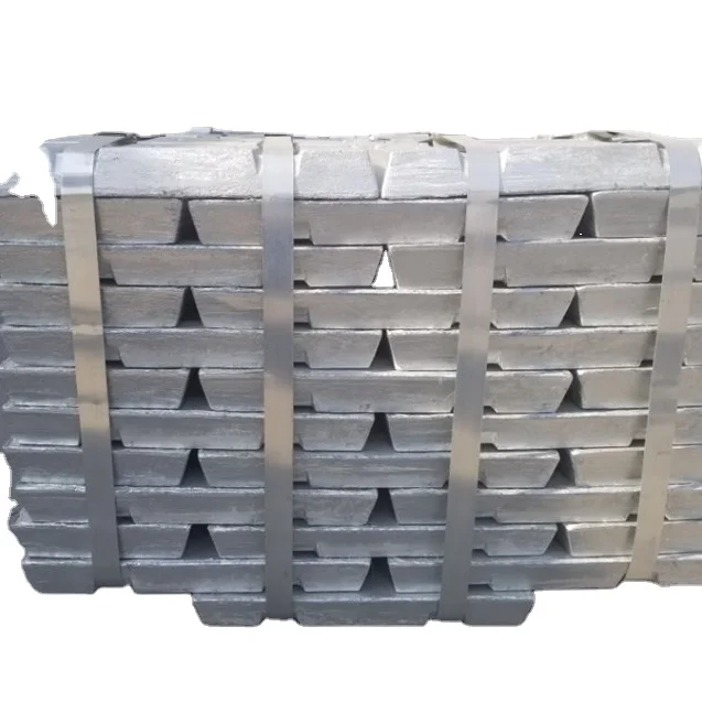 Zinc Metal Ingots Wholesale Top Grade Pure Zinc Ingots 99.995%