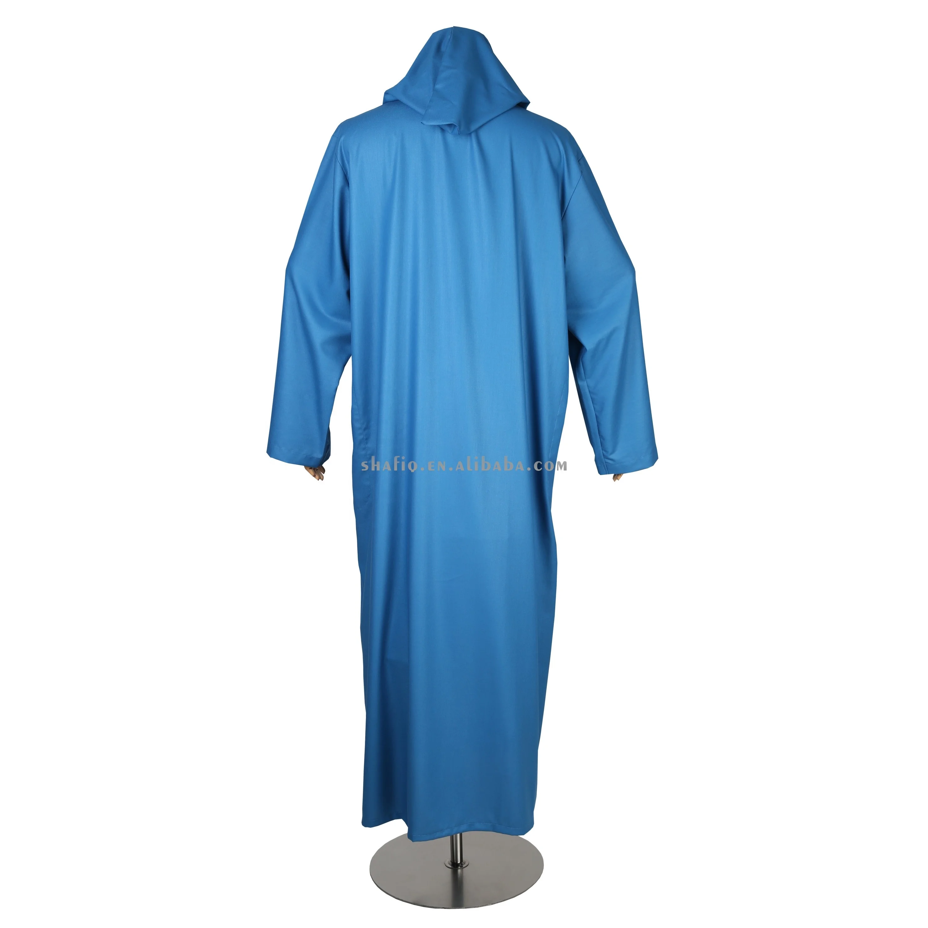 Summer Fresh Design Authentic Ikaf Arabic Jubba Abaya Ethnic Islamic Clothing Moroccan Thobe Kaftan Muslim Dress Praying
