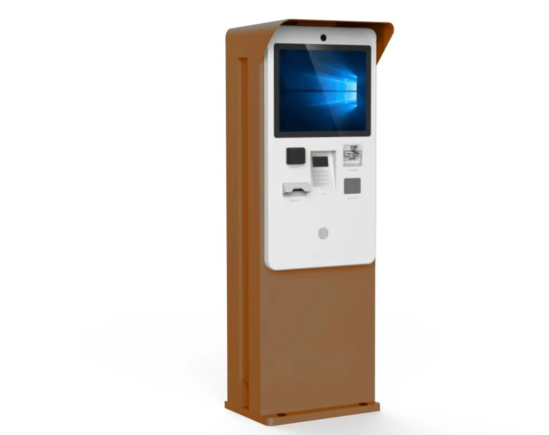 Customized Outdoor Self-Service Payment Kiosk Intelligent Parking Management System Touch Screen Advertising LCD Parking Payment