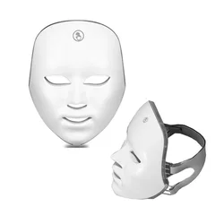 2021 On Sale Home Use Beauty Equipment Led Facial Mask 7 Colors Light Facial Masks Skincare Therapy Led Face Mask Beauty