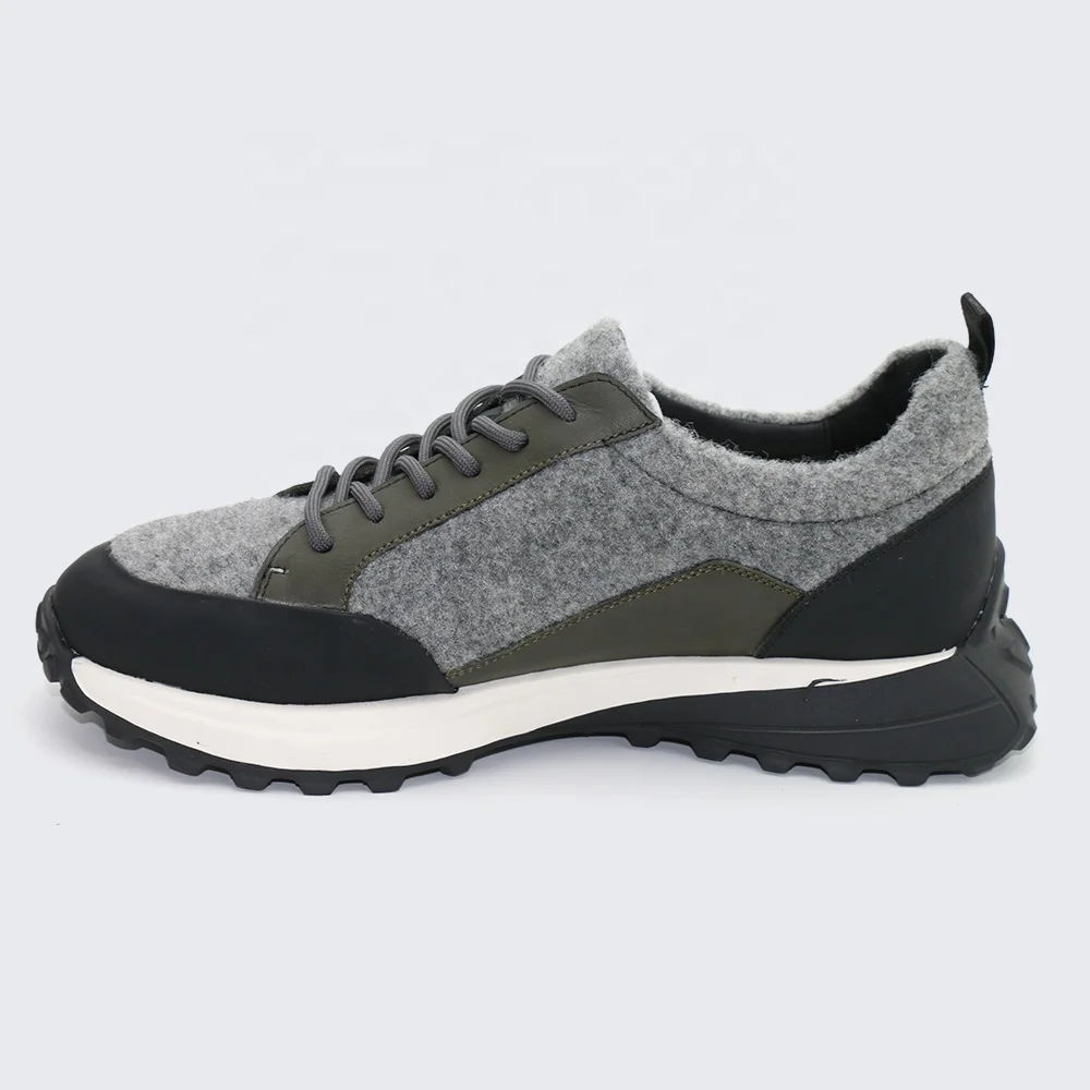 LANCI wholesale sneaker genuine leather shoes walking style shoes