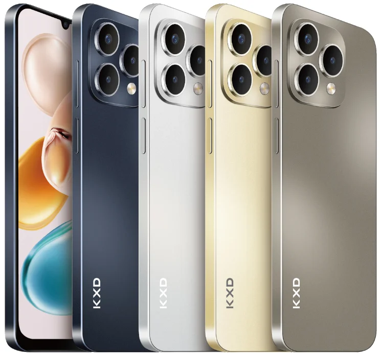 Brand New 256GB Android 13 Smart Mobile Phone Octa Core CPU  LTE Cellular English Operating Unlocked US Plug KXD 13C