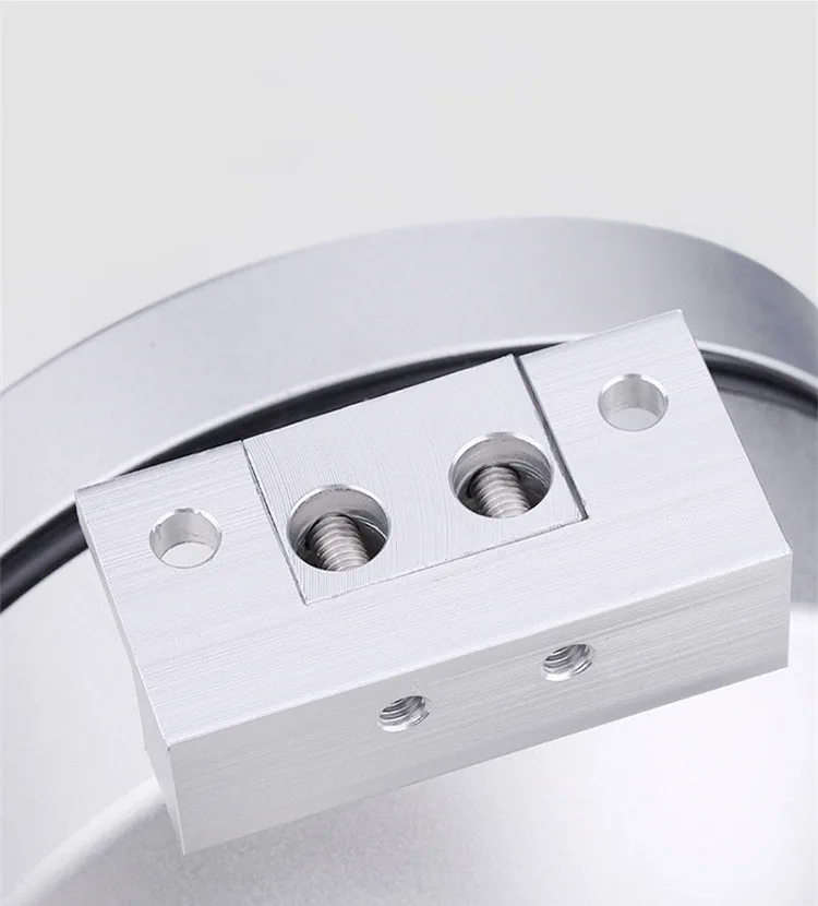 Luxury Acrylic Aluminum Wall Mounted Dry Food Coffee Bean Dispenser Airtight Silo Cereal Storage Dispenser