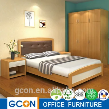 Wholesale bedroom furniture set modern designer bedroom set for hotel apartment