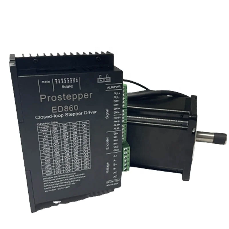 China customized Prostepper 8.5 N.m 2-Phase Brake Type Bi-Polar High Efficiency stepper motor NEMA 34 with CE approved
