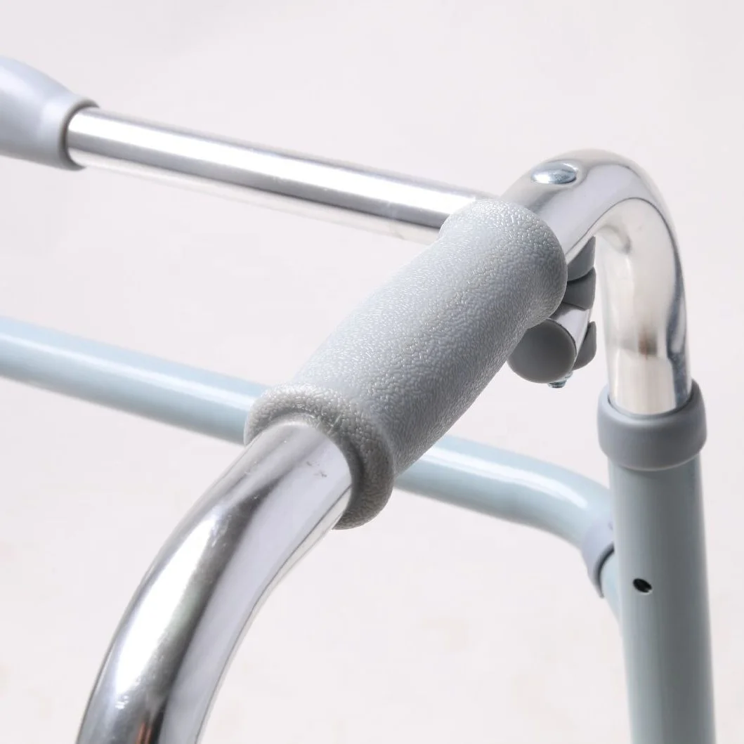Easy To Walk Aluminum Stable Walker With Wheels Customized Factory Walking Equipment