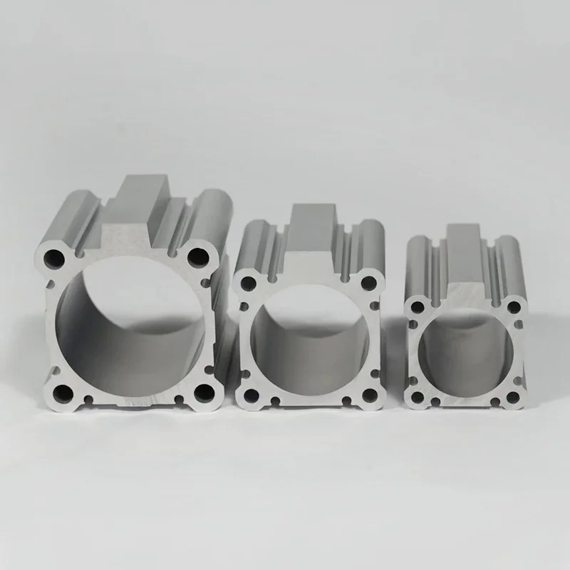 Factory CQ2B Compact Pneumatic Actuator Square Tube Small Compressed Air Cylinder