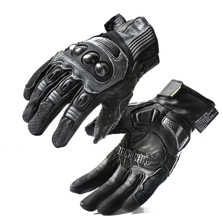 Cheap Price Genuine Leather Men Motorbike Gloves Riding Racing Safety Gloves Motorcycle Gloves