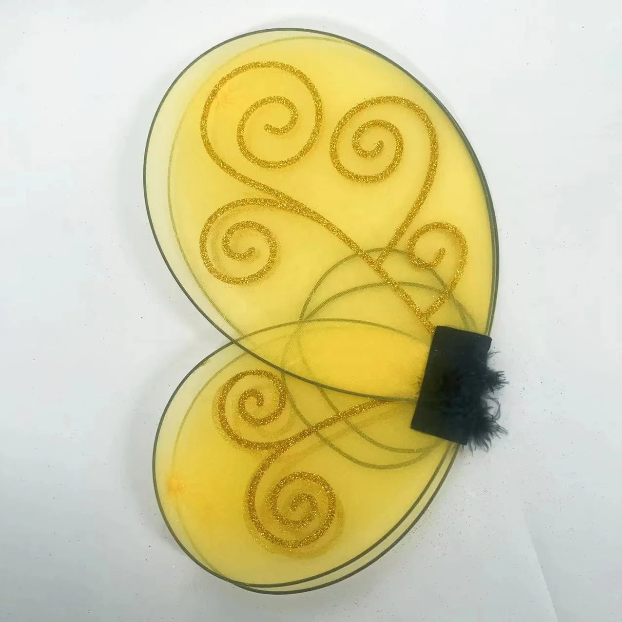 Wholesale Party Prop Children Bee Wings Costume Kids Yellow Butterfly Wings