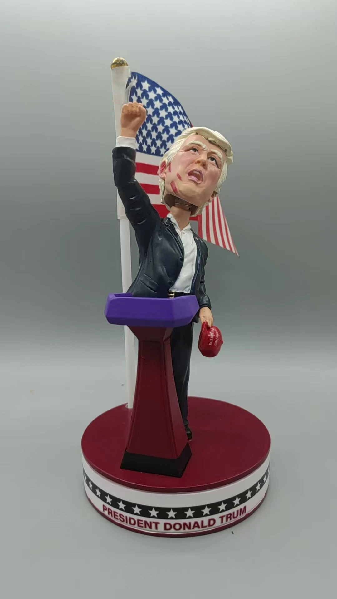 Se7art Polyresin Craft Bobblehead Promotion Gifts Customized President Bobble Figuras Head Toy Figures