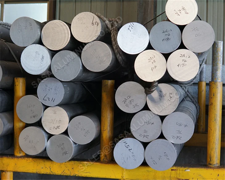 7075-T651aluminum round billet aluminum bar T6 t651 aluminum alloy 7075 6061 6082 2024 round bar