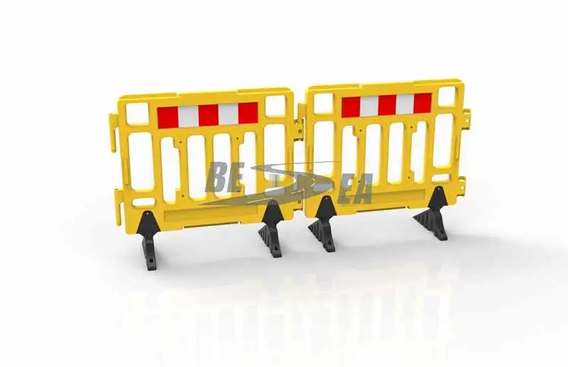 1.1 Meter Road Safety Heavy Base Hdpe Fencing Polyethylene Plastic Water Fill Road Door Barrier