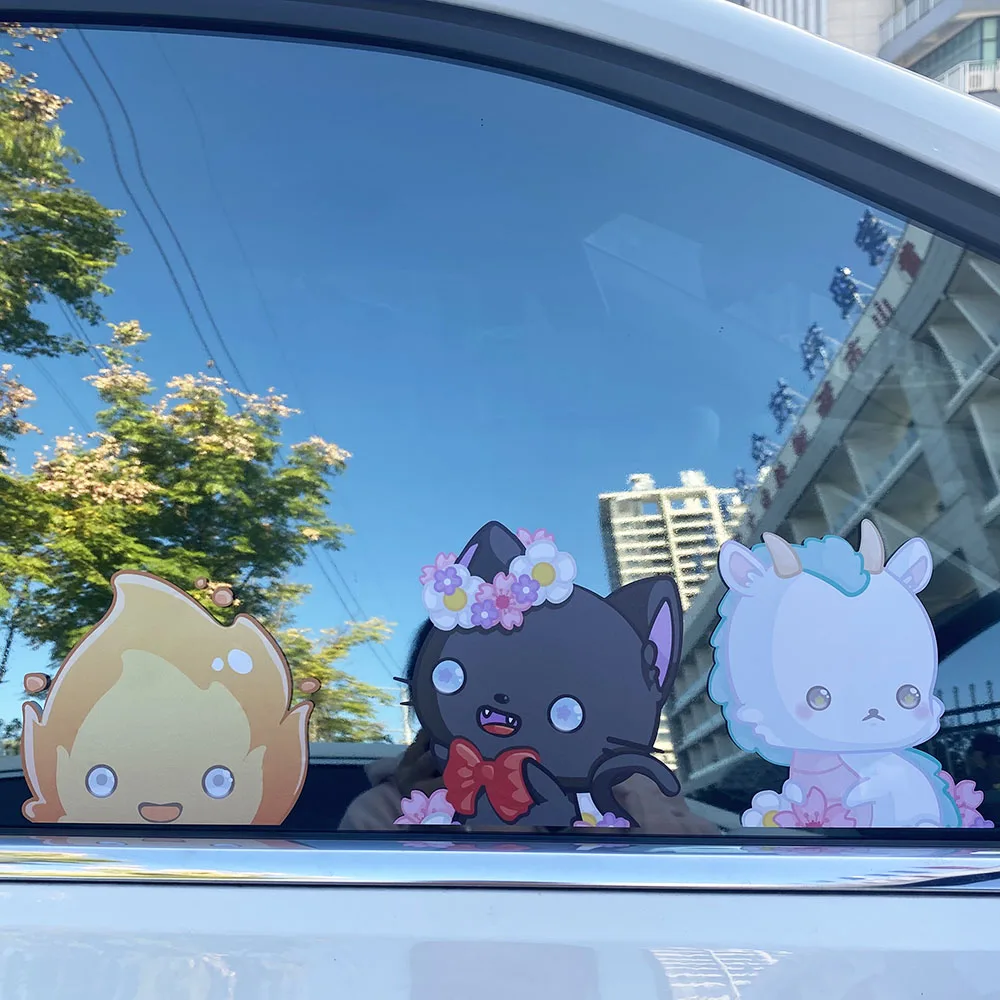 Custom Logo Permanent UV Resist Waterproof Car Window Body Bumper Lettering Transfer Clear Vinyl Decals Stickers For Outdoor Use