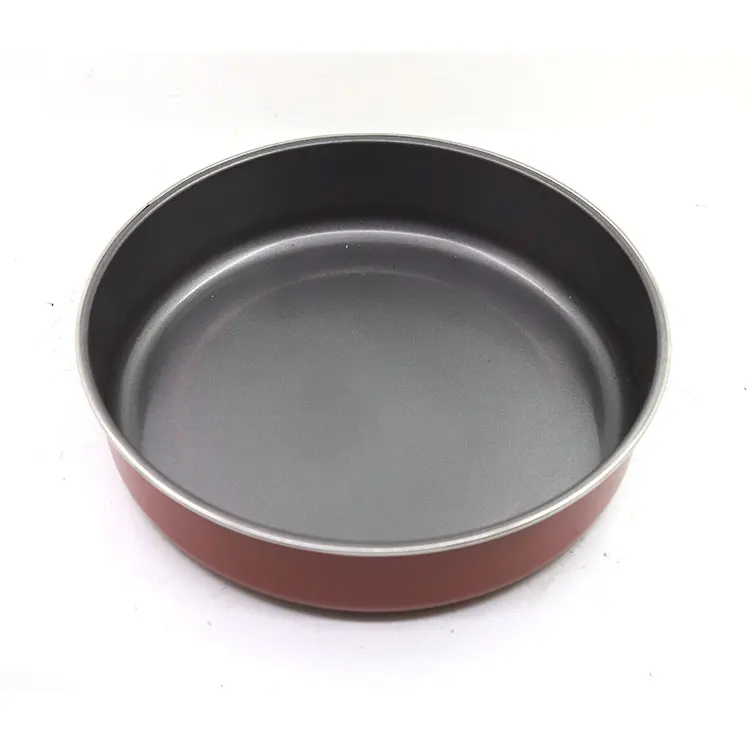 
Non-stick Cake Pan Carbon Steel Pan Round Shape Brown Easy Demoulding Baking Pans For Cakes Bread Cookies Bakeware 