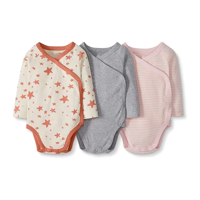 Extra Discount Custom Baby Footed Toddler Pajamas Romper Zip Front  Infant Baby Clothes Jumpsuit Romper