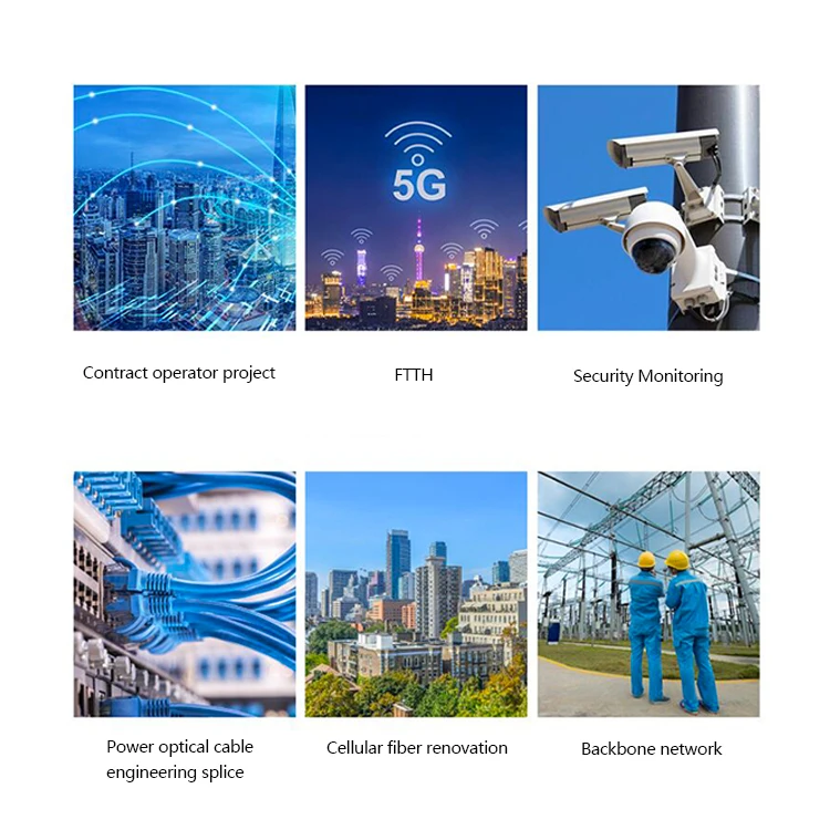 FFS-80M Full Automatic Mini Type SM&MM Intelligent Multi function Fiber Optic Fusion Splicing Machine with Multi-Languages