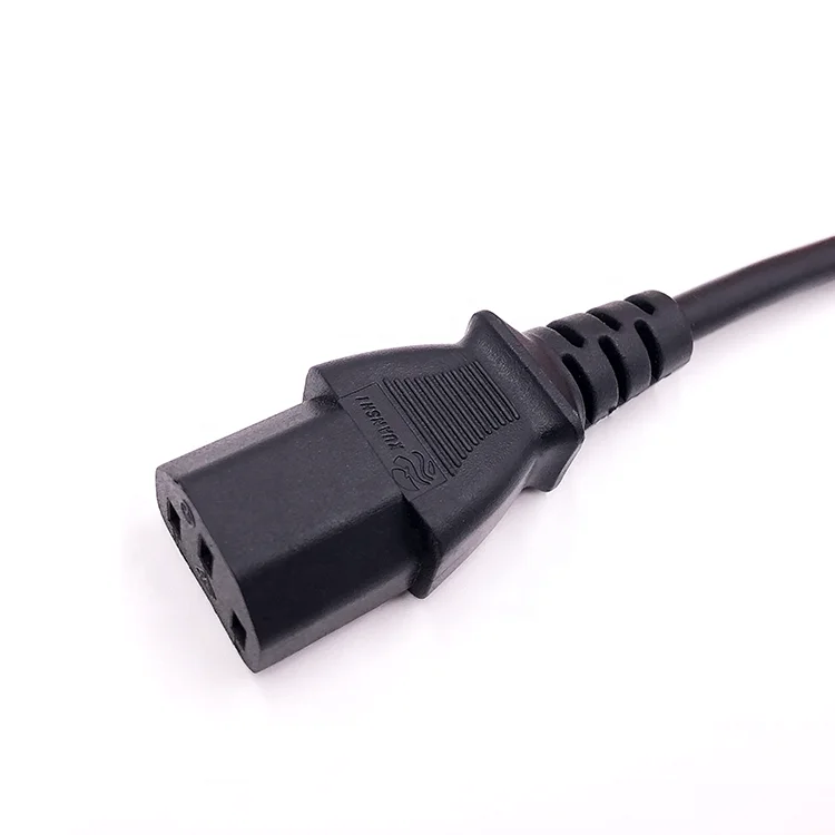  250 VDE шнур стандартный европейский 3 pin вилкой компьютер ac Шнур питания Кабель С iec c13