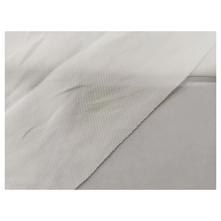Custom high quality sports fabric polyester interlock knitted grey fabrics