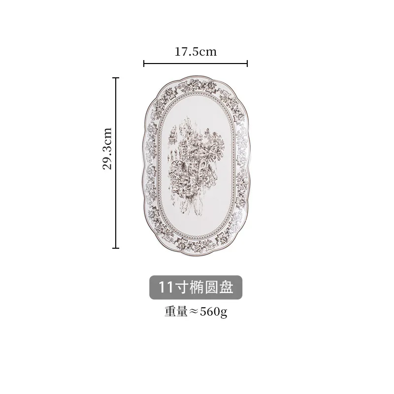 The new wholesale Chinese ceramic tableware is suitable for home tableware sets in restaurant kitchens