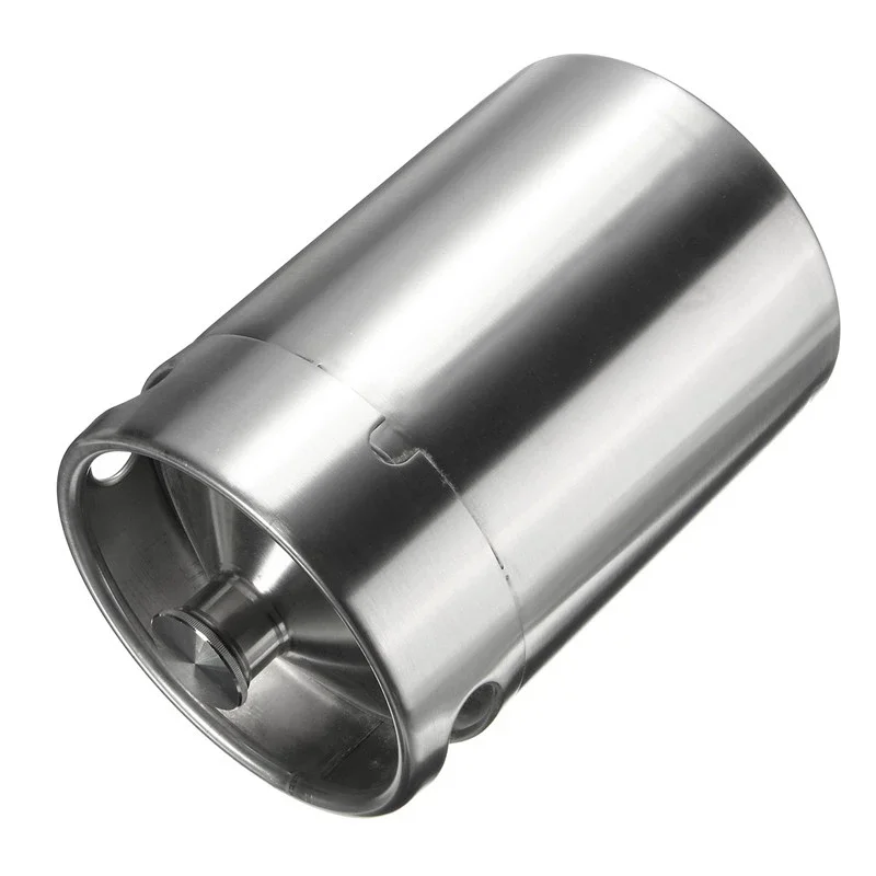 Portable Keg 5L Beer Growler Home Brew Draft Beer Pail Mini Bar Bucket Barrel Keg