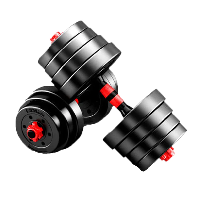 Оптовая ПРОДАЖА металлические тяжелые 5 10 20 30 40 кг Вес гантели регулируемые гантели набор