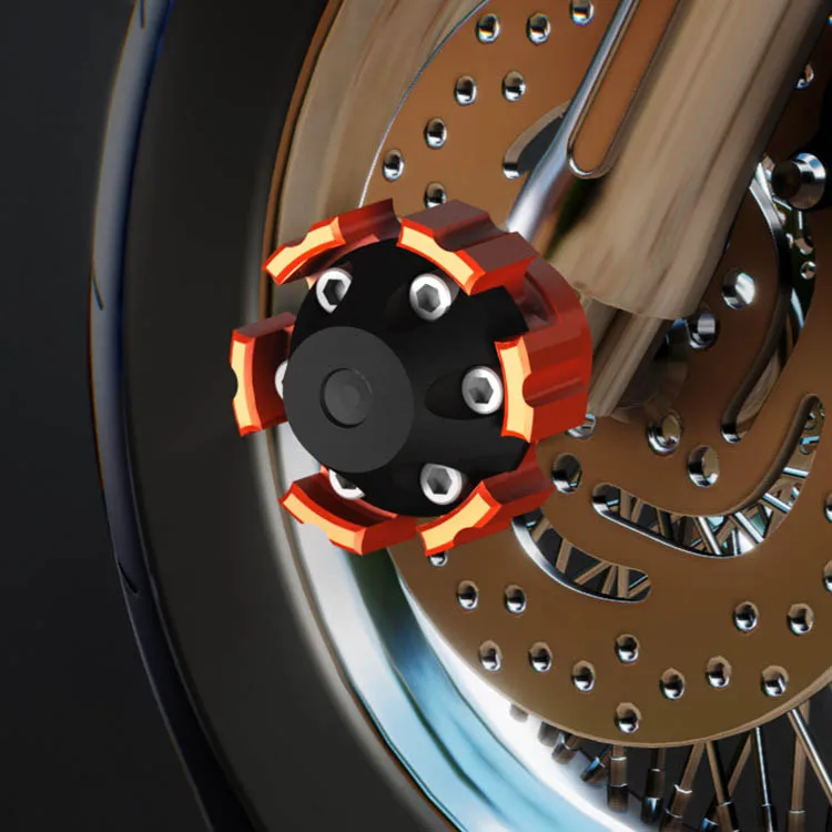 Motorbike Wheel Protector Scooter Frame Slider Fairing Guard Front Fork Cup Motorcycle Crash Pad