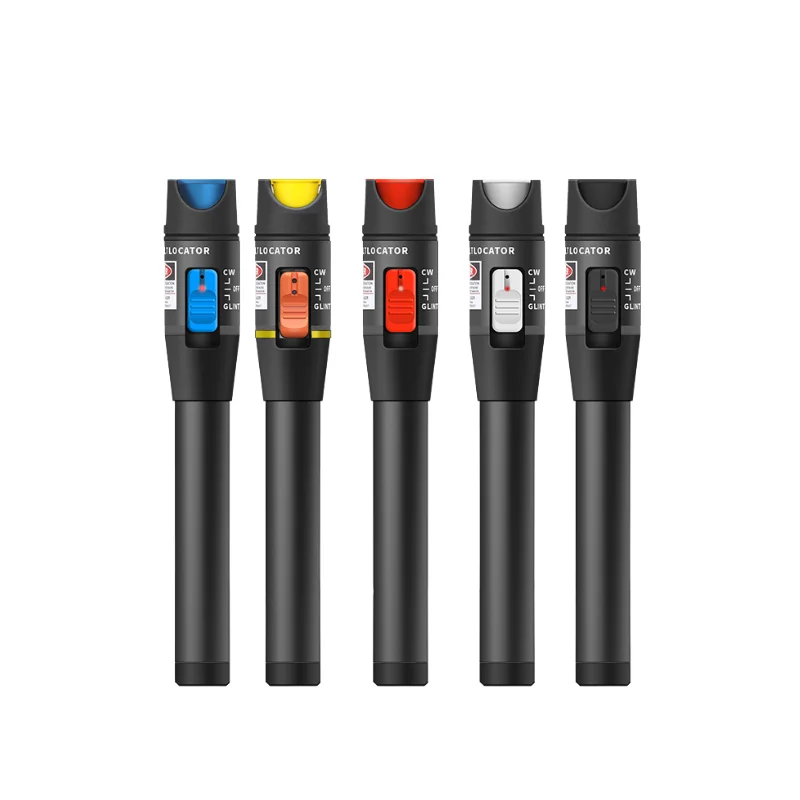 Visual Fault Locator Red Laser 10mw/20mw/30mw/50mw/60mw Optical Fiber Light Optical Cable Tester 5-50km