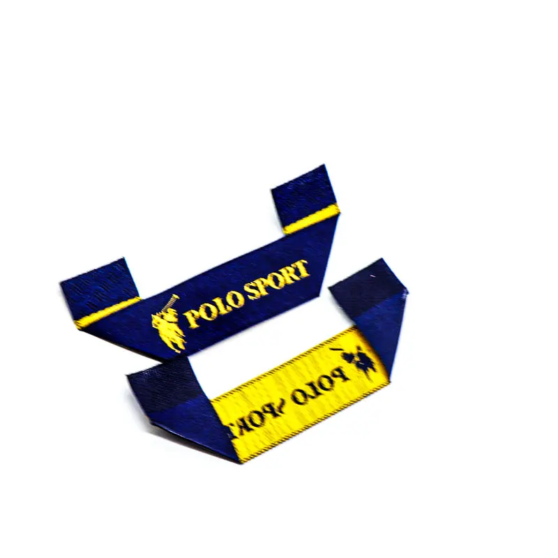 
Custom Log Fabric Shirt Brand Label Woven Tag 